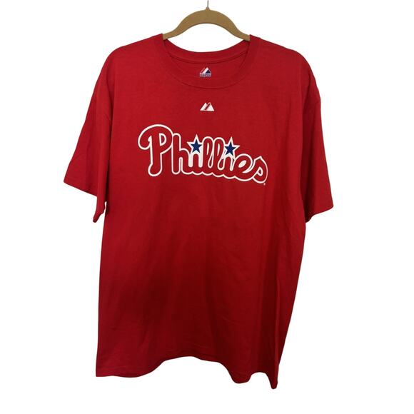 Majestic Other - Majestic Roy Halladay Philadelphia Phillies 34 Unisex T-Shirt Size XL MLB